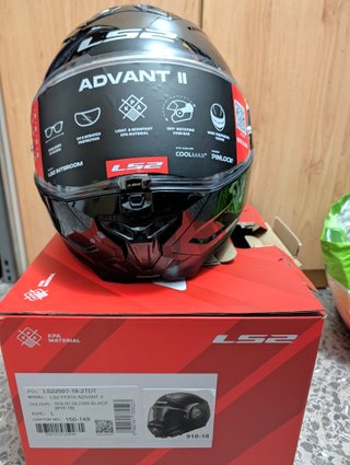 Casco LS2 Advant II Sena 30K