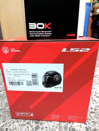 Casco LS2 Advant II Sena 30K