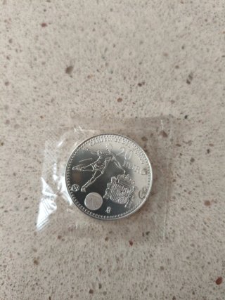 Moneda Plata Campeones del Mundo 2010