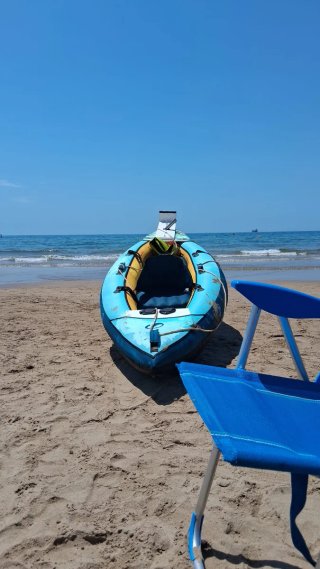 Kayak Hinchable Azul