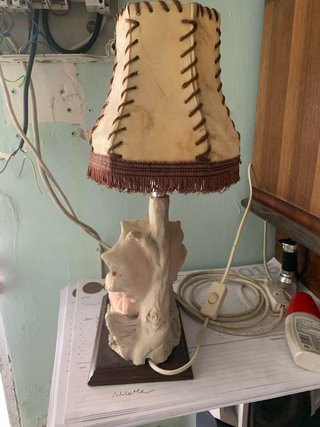 Lampada vintage coppia innamorati