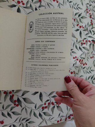 Libro lectura