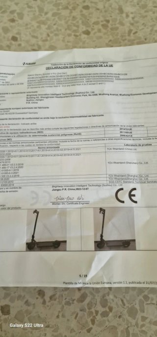 Patinete Xiaomi Electric Scooter 4 Pro 2nd Gen