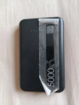 Batería Externa 5000 mAh Negra