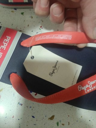 Chanclas Pepe Jeans Hombre Azul/Rojo Sin Estrenar