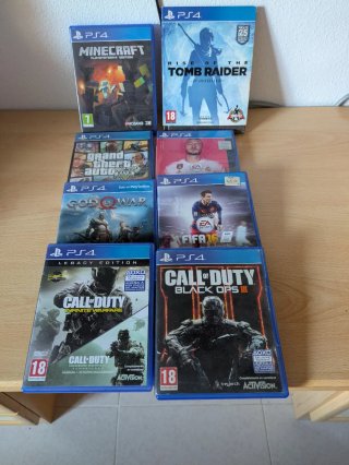 PS4 Giochi: FIFA 20, Call of Duty, Tomb Raider 8