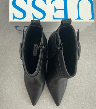 Botines Guess Piel Tacón Talla 37