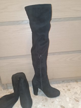 Botas altas mujer negras