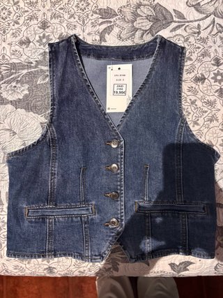 Chaleco vaquero talla S