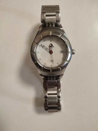 Reloj Adidas Blanco y Plateado