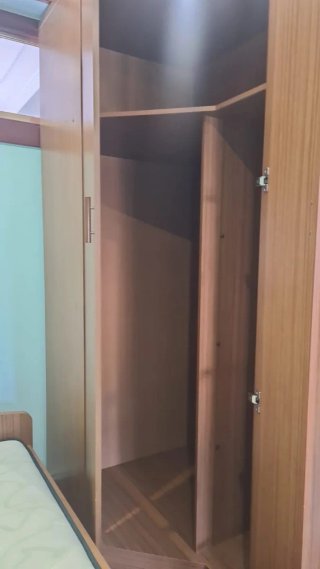 Cama con cajón y armarios posibilidad trasporte