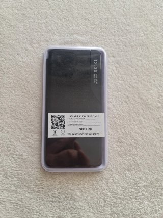 Cover Smart View Flip Case Samsung Note 20