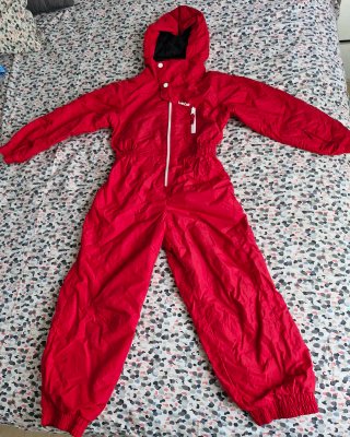 Mono de Esquí Rojo