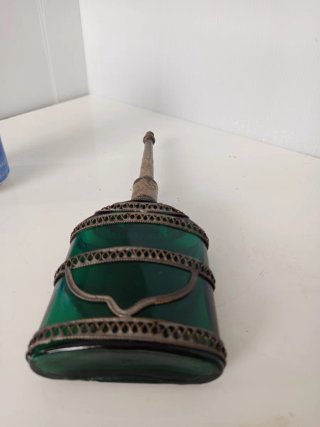 Antiguo Perfumero Árabe rociador agua de rosas