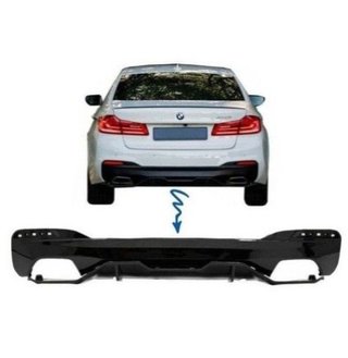 Difusor trasero BMW Serie 5 G30 G31 look M Perform