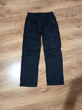 Pantalones Cargo de Chándal Negros