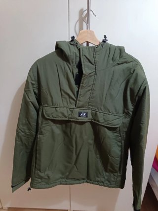 Cazadora Anorak Pull&Bear Verde Talla M