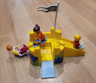 Lote Playmobil parque Infantil con figuras