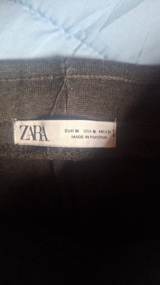 Pantalón Jogger Zara Gris