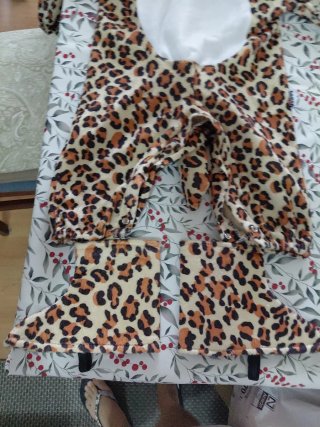 Disfraz Bebé Leopardo Talla 6-12 Meses