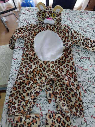 Disfraz Bebé Leopardo Talla 6-12 Meses