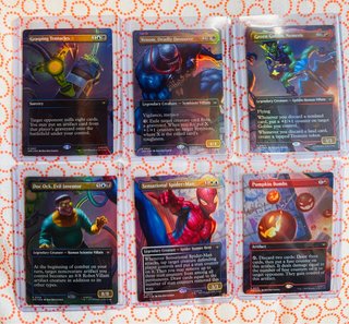 Pack 6 Cartas Magic Spiderman