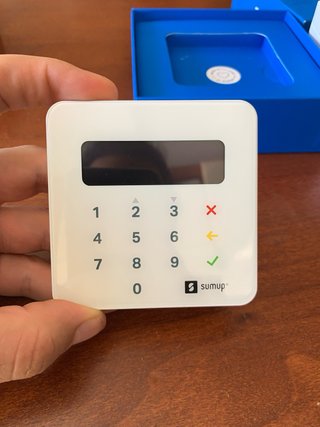 SumUp Air Lettore Carte + Stazione Carico