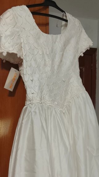 Vestido de Novia Blanco Caryusi Talla Única
