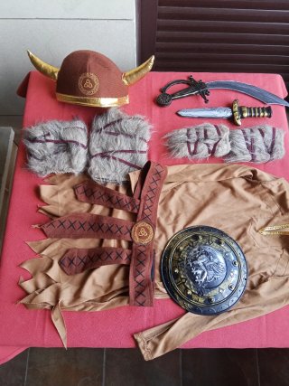 Disfraz de Vikinga