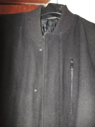 Abrigo Negro de Hombre Talla 42