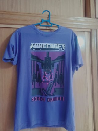 Camiseta Minecraft Ender Dragon Niño