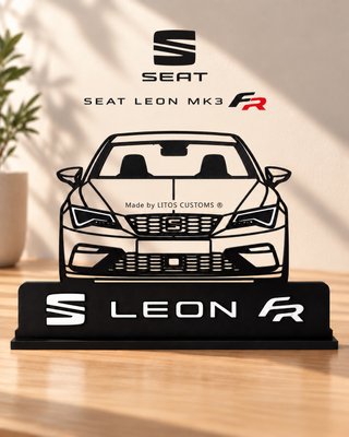 SEAT León MK3 FR - Maqueta 3D frontal