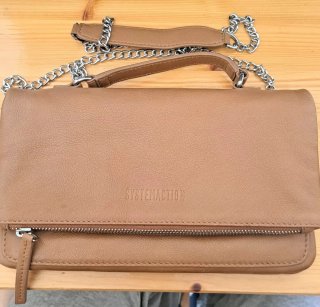 Bolso de cuero de cordero de Systemacion