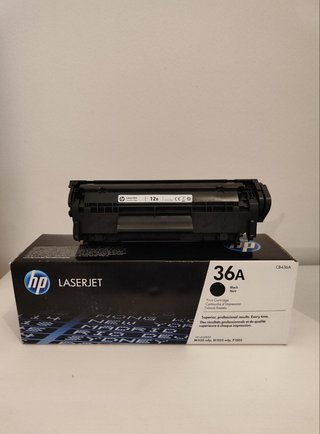 Tóner HP LaserJet 36A (CB436A) Negro