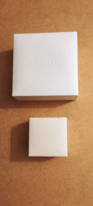 2 Estuches Oficiales Pandora Blancos