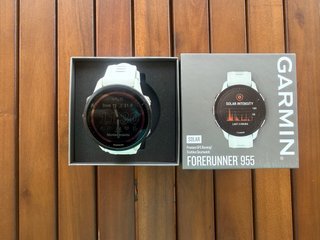 Garmin Forerunner 955 Solar Blanco
