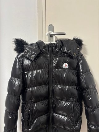 Chaqueta de pluma Moncler negra Talla S