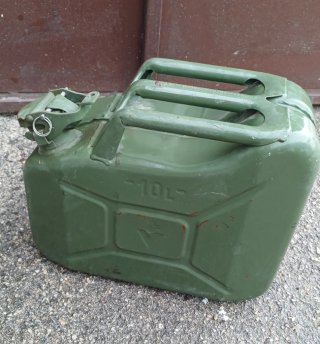 Tanica Militare in Metallo 10L