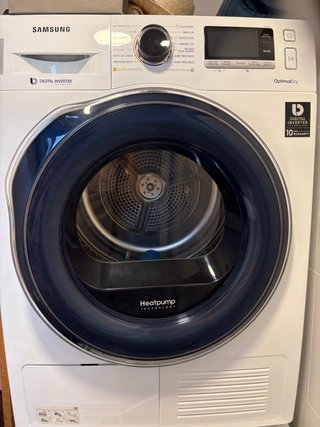 Secadora Samsung con Tecnología Heatpump