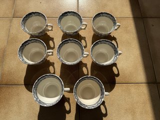 Tazas Cartuja Sevilla Pickman (8 unidades)