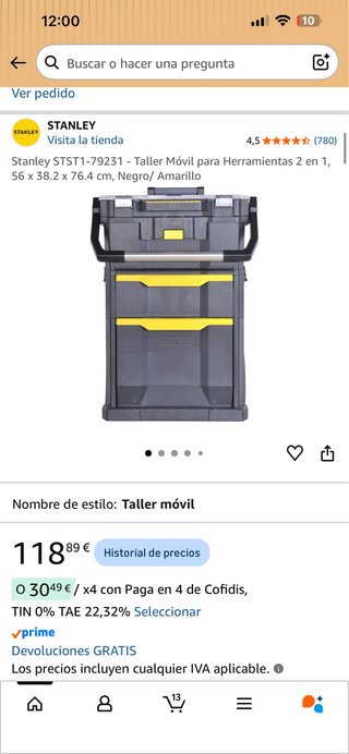 Stanley Caja de Herramientas Móvil STST1-79231