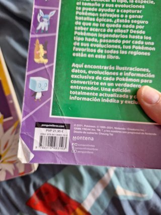 Lote libros pokemon
