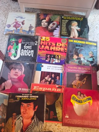 Lote de más de 50 Discos de Vinilo Variados