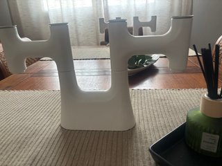 Pack 2 Candelabros Ikea Blancos