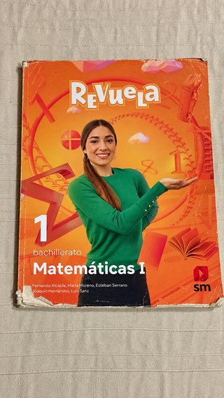Matemáticas I 1 Bachillerato SM Revuela