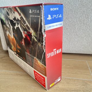 console PS4 Slim Spider-Man Limited Edition Rossa