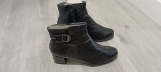 Botines Pitillos Negros