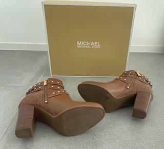 Botines Michael Kors Marrones Talla 37