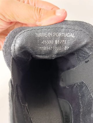 Botines de ante negros  Salsa
