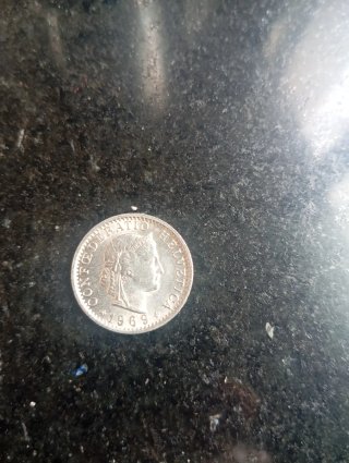 Moneda Suiza 1969